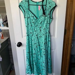 PINUP COTOURE HEIDI SWING DRESS NWT